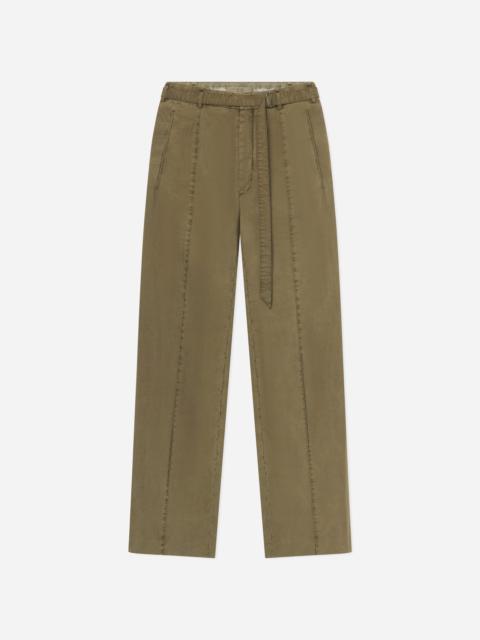 GUCCI Drop Waist Pant in Cotton Twill