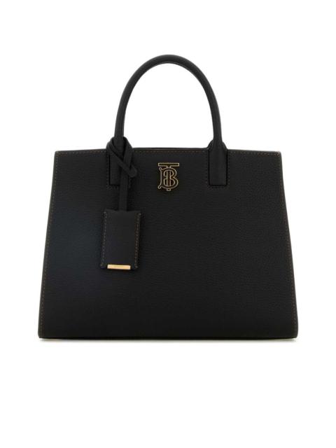 Burberry Leather Shopping Bag
