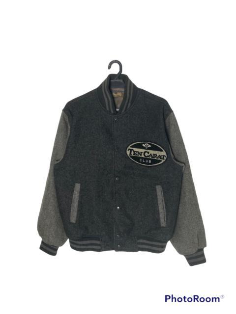 Other Designers Vintage - Vintage Ten Carat Wool Varsity Jacket