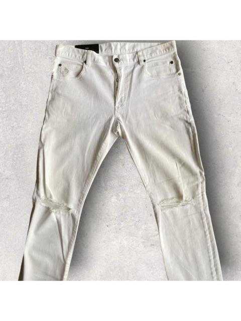 Balmain Balmain Knee Slit Slim Fit Jeans