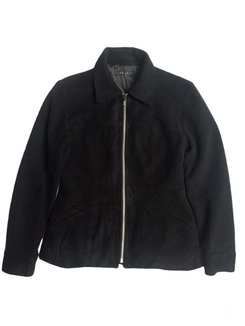 Other Designers Vintage Old Tag Uniqlo Suede Coat
