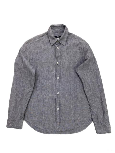 Y’s By Yohji Yamamoto Collar Cotton L/S Shirt