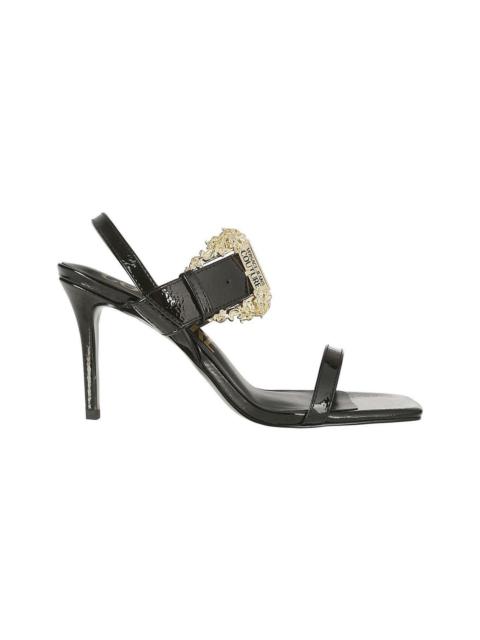 VERSACE JEANS COUTURE Buckle Heeled Sandals