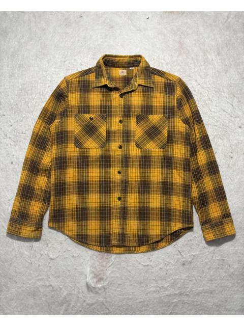 SUGAR CANE Vintage Sugar Cane Plaid Flannel Shirt