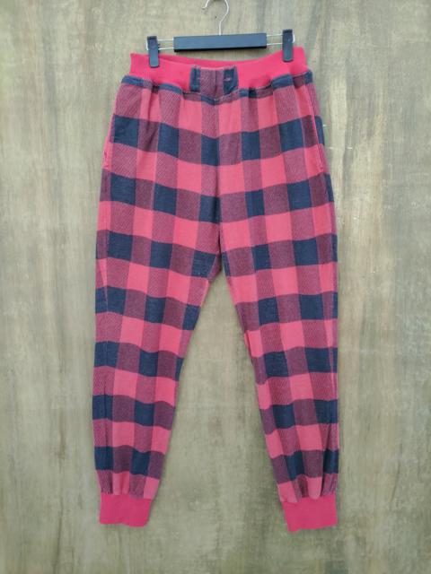 Other Designers Seditionaries - COZY CHUM JOGGER PANTS CHEKERED PLAID/TACTICAL PANTS