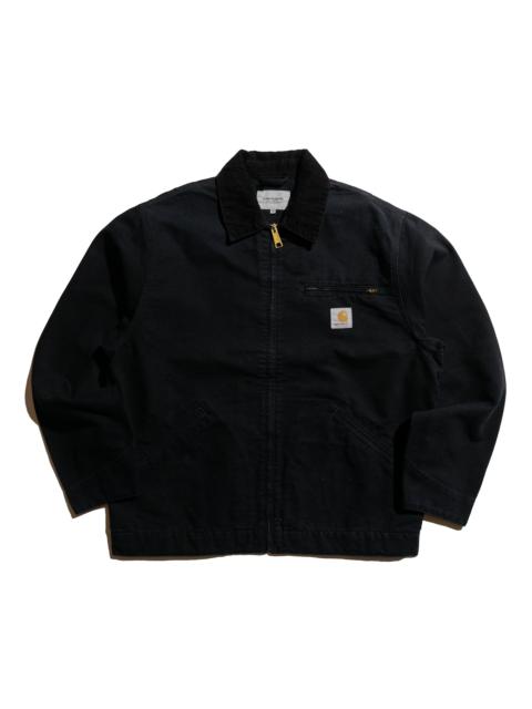 Carhartt Carhartt W.I.P. OG Detroit Jacket Black/Black Aged Canvas