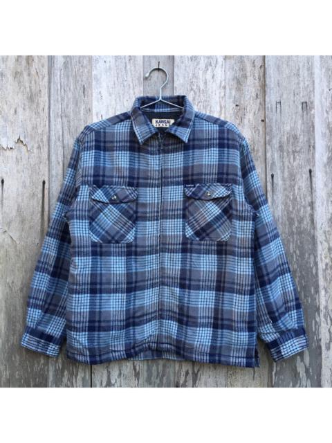 Other Designers Vintage - Vintage Kansai Yamamoto Jeans Checkered Flannel Jacket