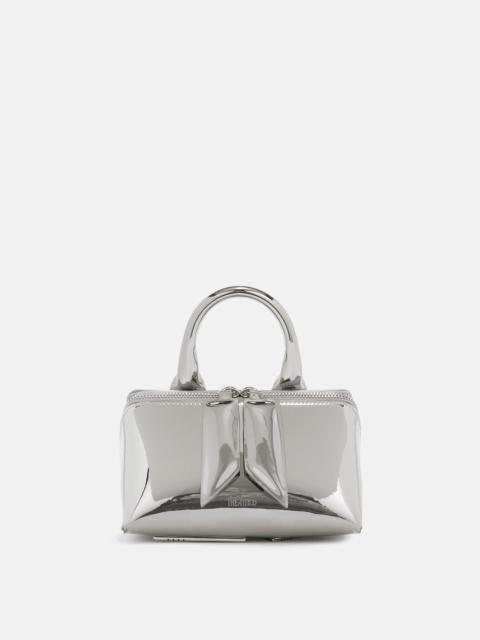 THE ATTICO ''FRIDAY'' SILVER MINI HANDBAG