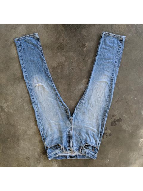 Other Designers Distressed Denim - Vintage Japanese Faded 5 Pockets Distressed Denim Jeans Pant