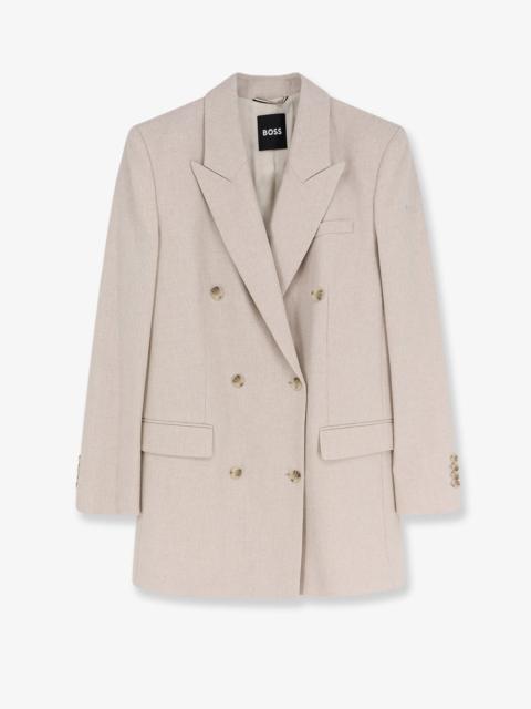 BOSS Boss Jukana Wool Blend Blazer