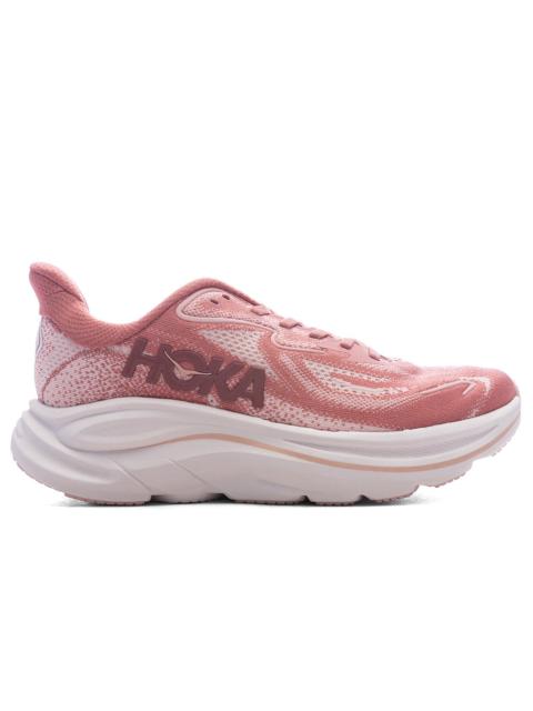 HOKA WOMEN'S CLIFTON 10 - BLUSH/ROSE LATTE