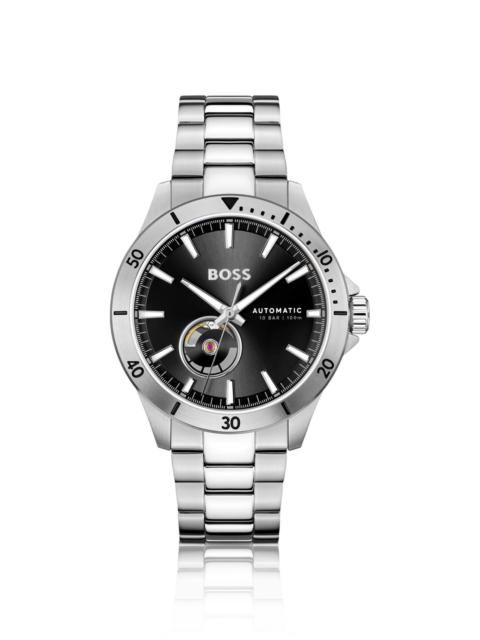BOSS STAINLESS-STEEL WATCH WITH JAPANESE AUTOMATIC MOVEMENT