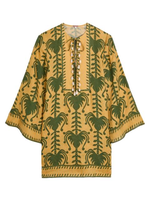 Johanna Ortiz Johanna Ortiz Wild Savannah Printed Linen Tunic