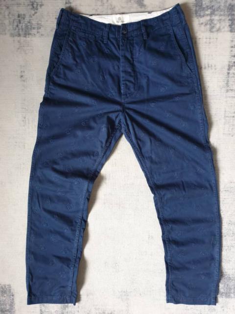 Ne-Net Issey miyake Monogram blue Japanese brand pant