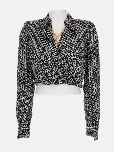 ELISABETTA FRANCHI LOGO SHIRT