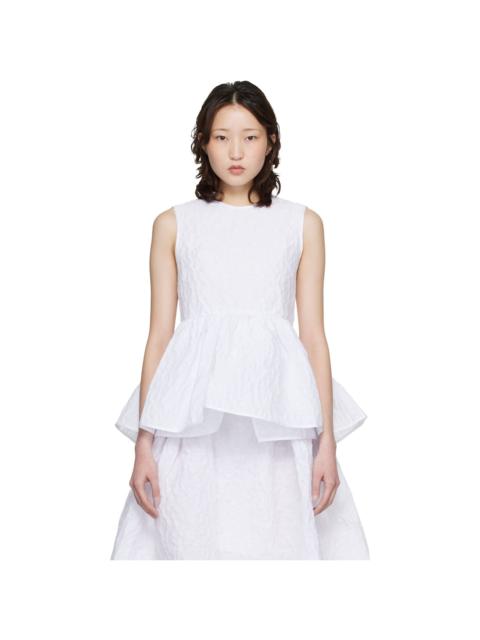 CECILIE BAHNSEN White CBea Top