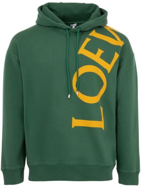 Loewe Loewe Men Cotton Hoodie With Logo