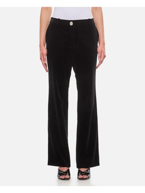 rabanne Rabanne Women Straight Velvet Pants