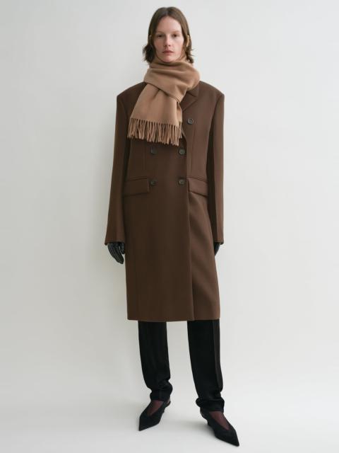 TOTEME Classic wool scarf camel