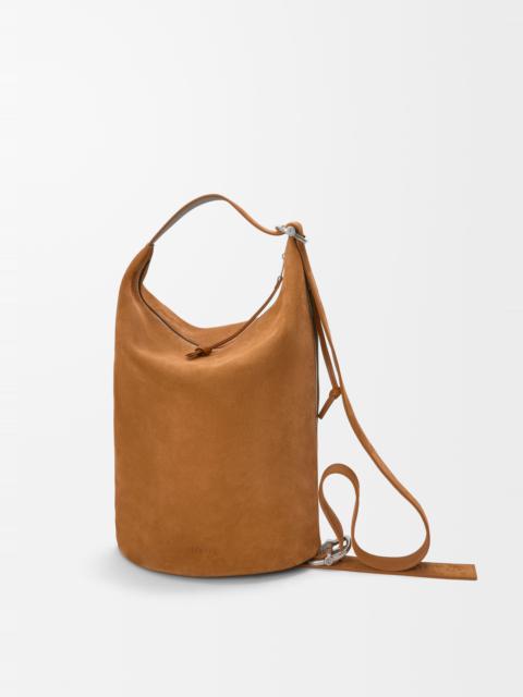 Loewe Medium Loop bucket in suede calfskin