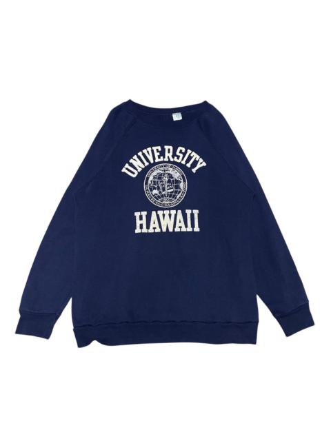 Hawaii Blues - Vintage 80s University of Hawaii Crewneck