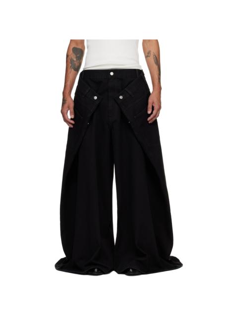 LU'U DAN Black Maxi x Maxi x Maxi Jeans