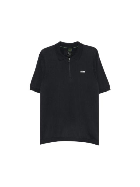 BOSS Boss Blue Polo Shirts Men