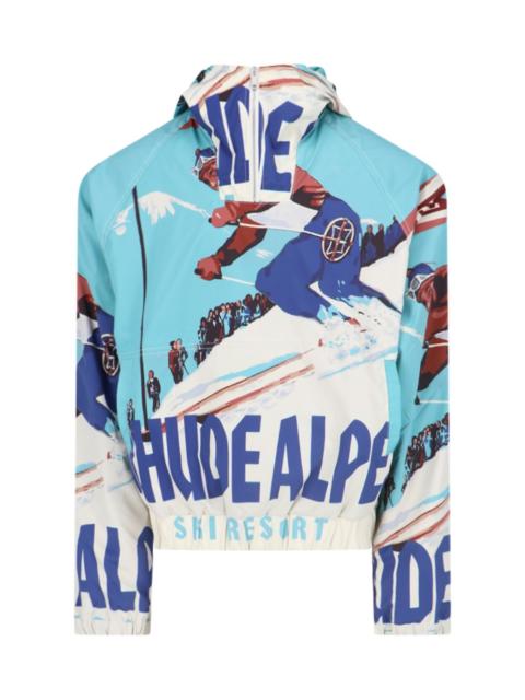 Rhude TECHNICAL HOODED JACKET