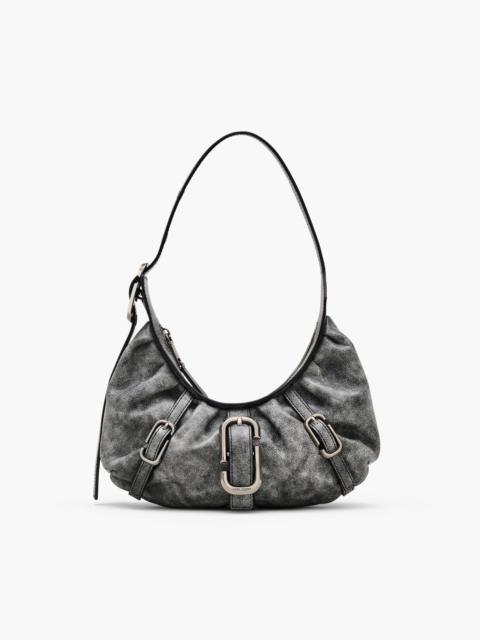 Marc Jacobs THE DISTRESSED LEATHER BUCKLE J MARC CRESCENT BAG