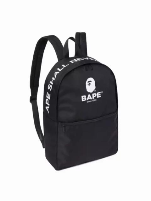 A BATHING APE® A Bathing Ape Logo Backpack