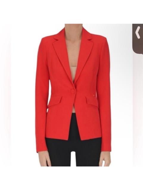 Other Designers NWT GENERATION LOVE Hudson Crepe Blazer in Papaya‎ Sz Small