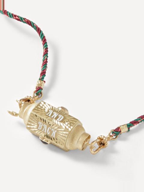 MARIE LICHTENBERG 14ct Gold Love You Diamond Locket Necklace