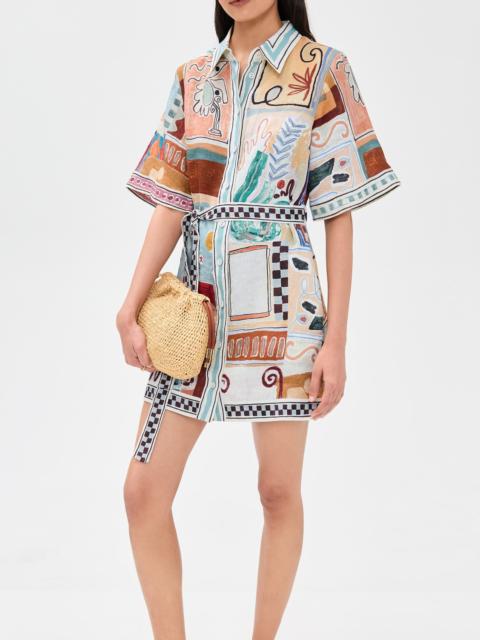 ALÉMAIS Michelle Mini Dress