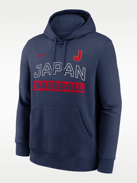 Nike Japan National Baseball Team 2026 World Baseball Classic Club Men's Nike Pullover Hoodie