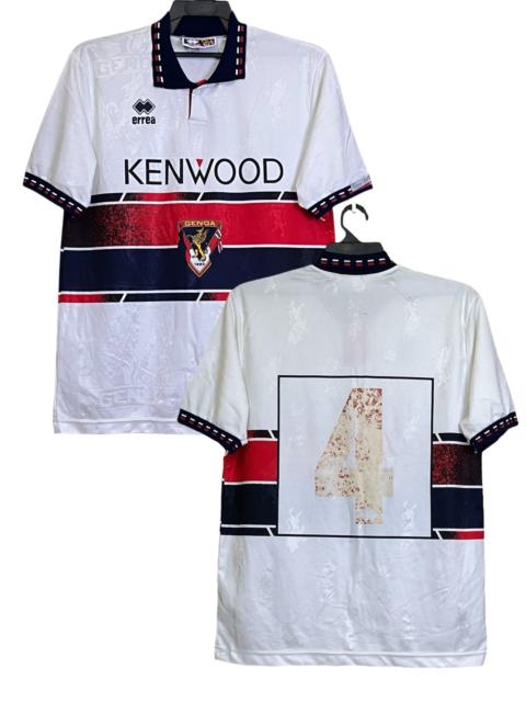 Other Designers Sports Specialties - Vintage 90s “GENOA ERREA #4” 1992-95 away football jersey