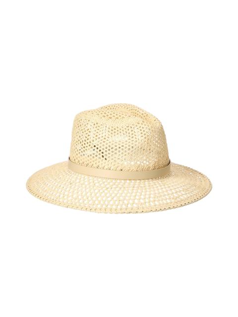 Max Mara Max Mara Marocco Leather-Trim Cap