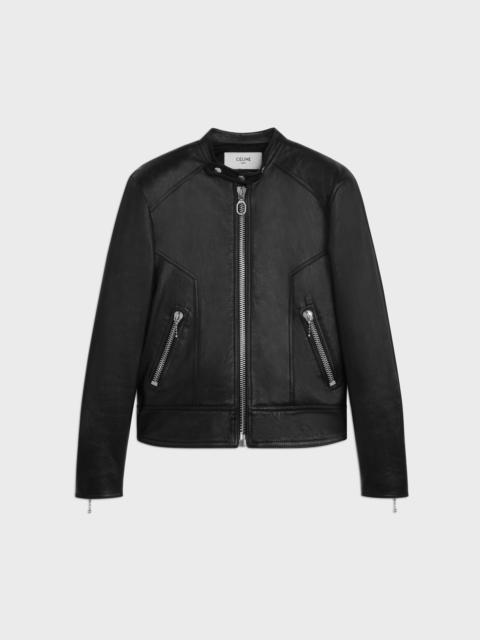 CELINE racer blouson jacket in soft lambskin