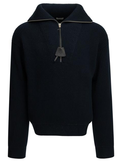 CELINE Celine Men's Wool Cashmere Knitwear Blue