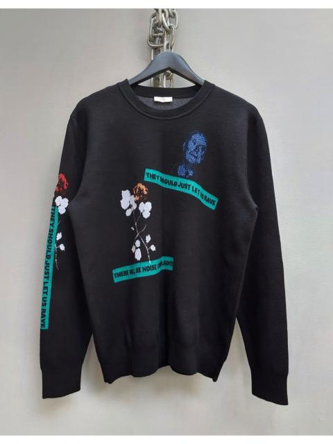 Dior Dior FW 17 "They Should Just Let Us Rave" Knit Sweater