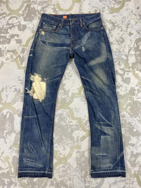 Other Designers Other - Distressed Blue Vintage Levi's 505 Jeans 32x30 Denim- JN3695