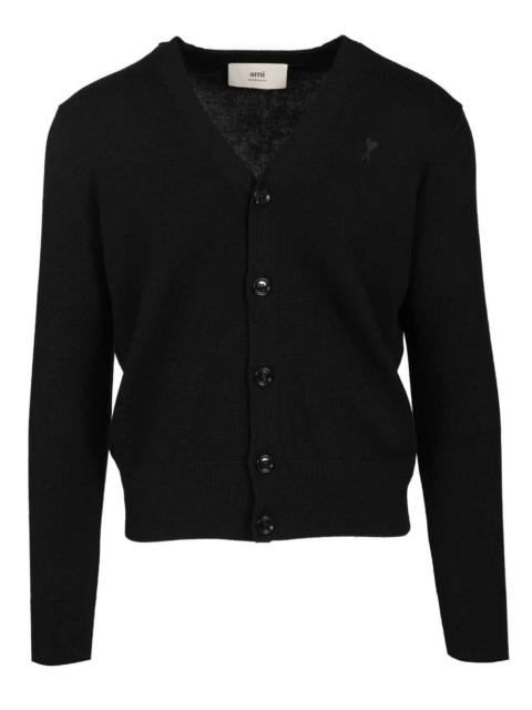 AMI Paris Ami Men Cardigan In Merino Wool