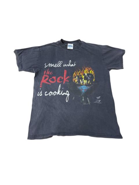 Other Designers VTG 90s WWF The Rock Smell What the Rock is Cookin T Shirt