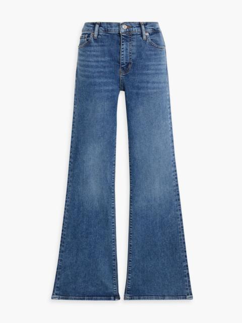 FRAME The Icon mid-rise flared jeans