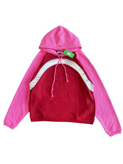ERL Pink & Red Rainbow Hoodie SZ Small