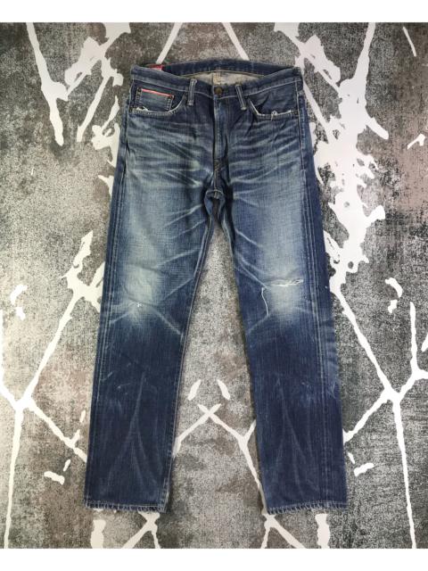 Other Designers Edwin - Vintage Edwin Selvedge Jeans Faded Blue Denim KJ2287