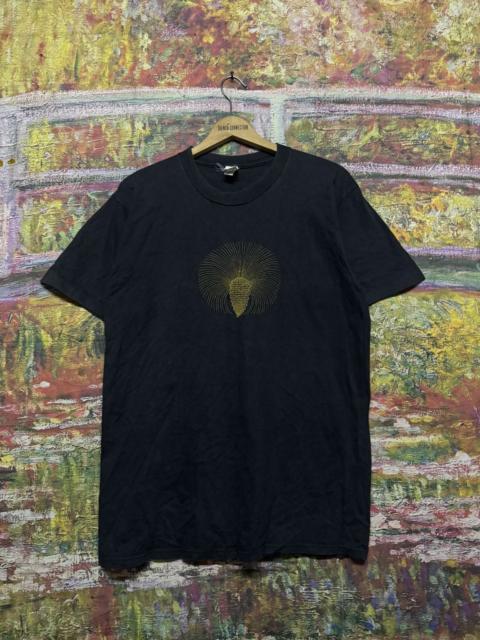 Hermès Vintage Black T-shirt Noel with Gold Graphic Print