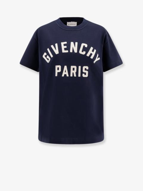 Givenchy Givenchy Cotton T-Shirt Blue Women