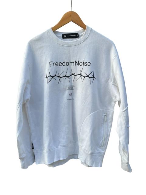 UNDERCOVER 🔥🎧"FREEDOM NOISE" GUxUNDERCOVER White Sweatshirts