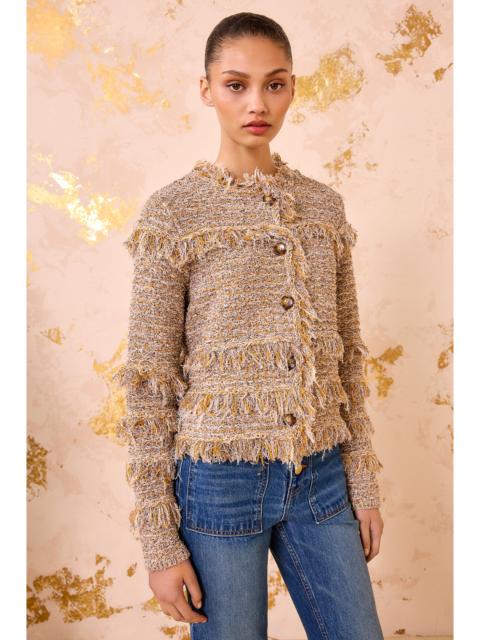 ULLA JOHNSON Gita Knit Tweed Jacket