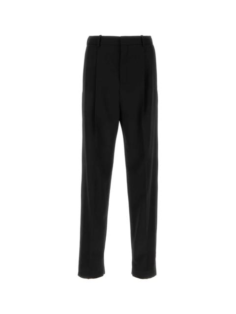 SAINT LAURENT Saint Laurent Men Black Wool Pant